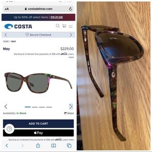 Costa Del Mar May Sunglasses